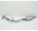 TOUAREG III AUDI Q7 Q8 4M 3 0 TFSI EXHAUST PIPE 4M0253211AG 4M0253350CF 9km