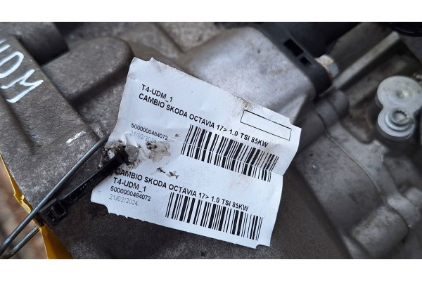 Caja de Cambios Start Stop UDM VW T-Cross Golf VII Octavia III 1.0 TSI