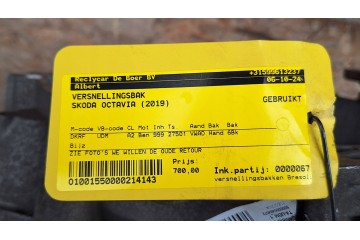 Caja de Cambios Start Stop UDM VW T-Cross Golf VII Octavia III 1.0 TSI