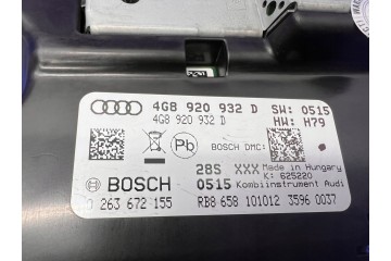 Contador Audi A6 A7 C7 4G8920932D 0263672155