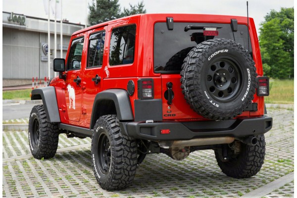 JEEP WRANGLER JK 2007 2018 REAR BUMPER CALIFORNIA OEM Installation side rear