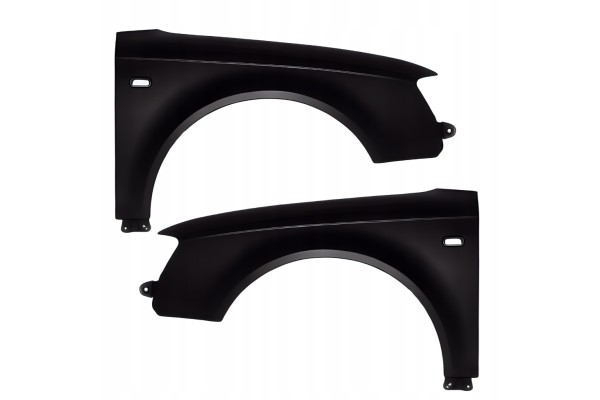 MUDGUARD AUDI A4 B7 LZ9Y LEFT RIGHT New Phantom Black SET