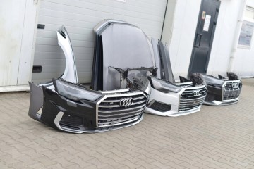 AUDI A6 C8 4K 18 BUMPER FRONT GRILL LAMP LED BELT FENDER MASK