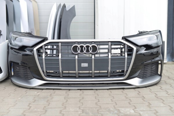 AUDI A6 C8 4K 18 BUMPER FRONT GRILL LAMP LED BELT FENDER MASK Installation side front