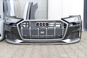 AUDI A6 C8 4K 18 BUMPER FRONT GRILL LAMP LED BELT FENDER MASK Installation side front