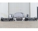 AUDI A6 C8 4K 18 BUMPER FRONT GRILL LAMP LED BELT FENDER MASK Car type passenger cars