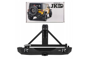 JEEP WRANGLER JK 07 18 REAR BUMPER WIDE WITH PARAMOUNT WHEEL SLING
