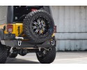 JEEP WRANGLER JK 07 18 REAR BUMPER WIDE WITH PARAMOUNT WHEEL SLING Installation side rear