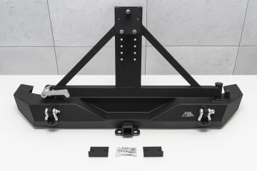 JEEP WRANGLER JK 07 18 REAR BUMPER WIDE WITH PARAMOUNT WHEEL SLING Car type 4x4 SUV passenger cars