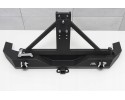 Parachoques Trasero Ancho con Portarueda para Jeep Wrangler JK 07-18 P