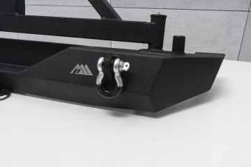 Parachoques Trasero Ancho con Portarueda para Jeep Wrangler JK 07-18 P