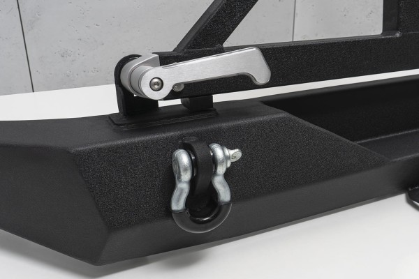 Parachoques Trasero Ancho con Portarueda para Jeep Wrangler JK 07-18 P