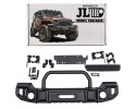 JEEP WRANGLER JL 2018 FRONT BUMPER STEEL TANZANIA WITH HEADBAND