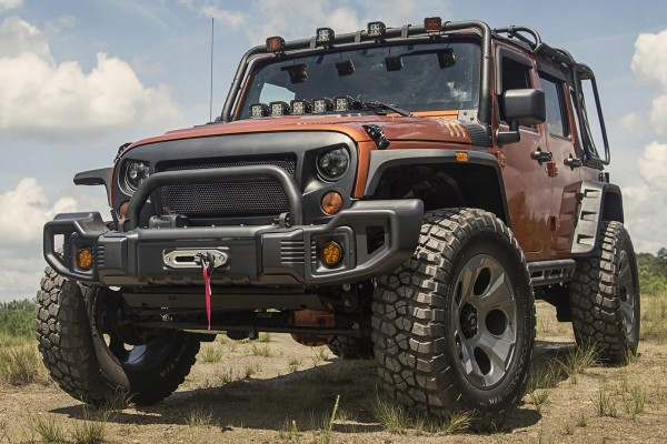 JEEP WRANGLER JL 2018 FRONT BUMPER STEEL TANZANIA WITH HEADBAND Part manufacturer Venus LTD