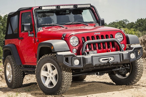 JEEP WRANGLER JL 2018 FRONT BUMPER STEEL TANZANIA WITH HEADBAND Installation side front