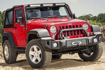 JEEP WRANGLER JL 2018 FRONT BUMPER STEEL TANZANIA WITH HEADBAND Installation side front