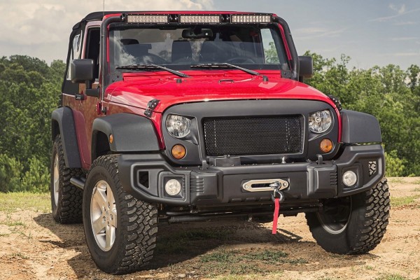 JEEP WRANGLER JL 2018 FRONT BUMPER STEEL TANZANIA WITH HEADBAND Car type 4x4 SUV