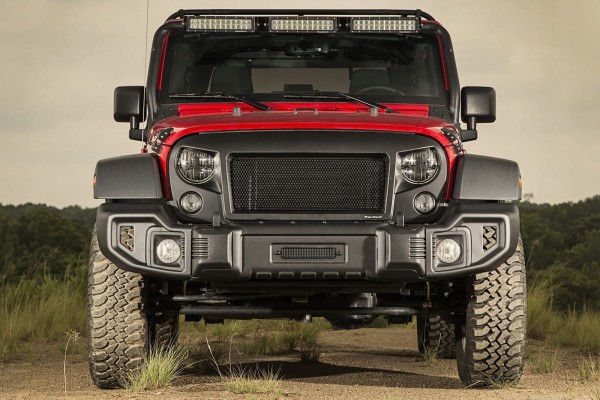 JEEP WRANGLER JL 2018 FRONT BUMPER STEEL TANZANIA WITH HEADBAND Catalog number of the part 5905226026900