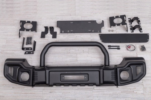 JEEP WRANGLER JL 2018 FRONT BUMPER STEEL TANZANIA WITH HEADBAND EAN GTIN 5905226026900