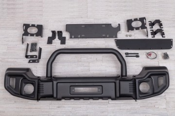 JEEP WRANGLER JL 2018 FRONT BUMPER STEEL TANZANIA WITH HEADBAND EAN GTIN 5905226026900