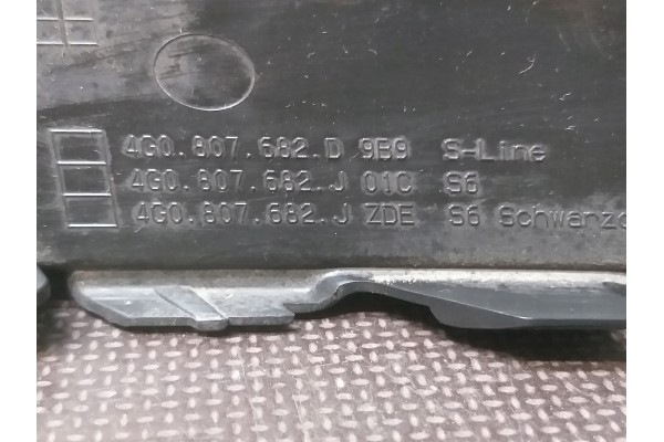 Rejilla del Parachoques Delantero Derecha Original Audi 4G0807681D
