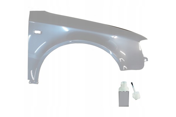 Mudguard Audi A4 B7 color LY7W ZINC 04 08 right paint spray
