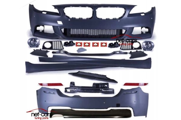 BUMPER BMW 5 F10 M PACKAGE M PERFORMANCE REAR SILLS Surface needs painting