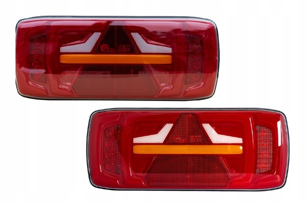 LED rear lamps 6 functions left right lamp set rear lamps for trailer