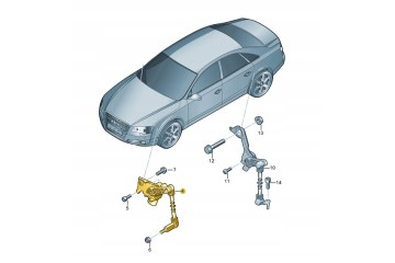 AUDI OE Light level sensor left front A6 A7 Part manufacturer Audi OE