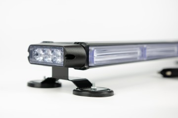 Luz Estroboscópica LED Azul 95cm 12V-24V para Guardia y Ambulancia
