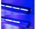 Luz Estroboscópica LED Azul 95cm 12V-24V para Guardia y Ambulancia