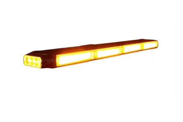 WARNING BEAM STROBE ROOSTER ORANGE FOR ROOF TOW TRUCK BUS 68CM Catalog number of the part 24COB 6LED