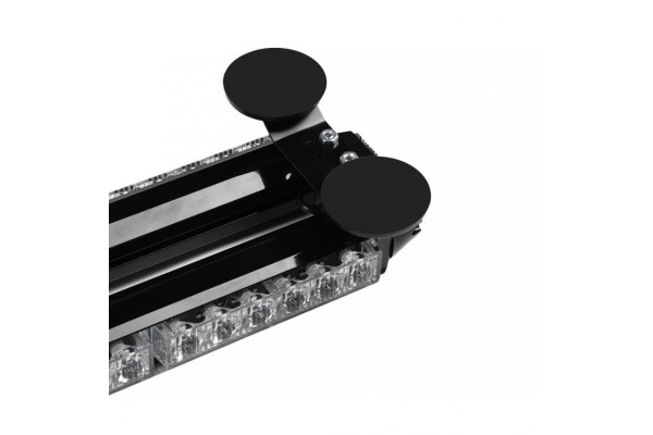 Luz Estroboscópica de Advertencia Naranja 24COB, 6LED, 68 cm para Tec