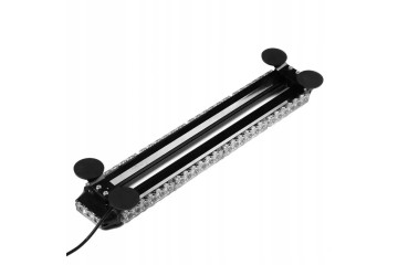 Luz Estroboscópica de Advertencia Naranja 24COB, 6LED, 68 cm para Tec