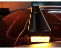 Luz Estroboscópica de Advertencia Naranja 24COB, 6LED, 68 cm para Tec