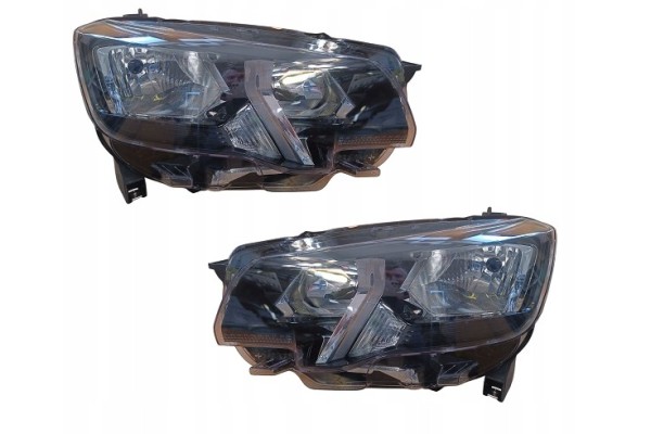 HEADLIGHTS PEUGEOT PARTNER RIFTER 2018 2023 POLCAR
