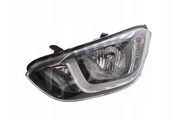 Headlight left TYC HYUNDAI I20 PB 07 12 12 14 40B2090E