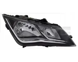 Faro delantero izquierdo TYC 20-17466-06-2 con motor eléctrico