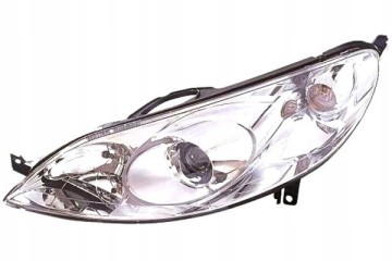 Peugeot 407 2004 Lamp Headlight Right Depo Type of low beam headlights traditional halogen