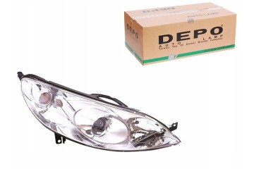 Peugeot 407 2004 Lamp Headlight Right Depo Version European