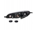 Peugeot 407 2004 Lamp Headlight Right Depo Height adjustment electric