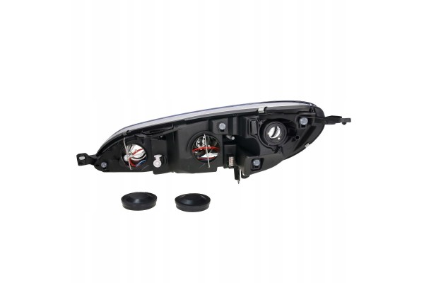 Peugeot 407 2004 Lamp Headlight Right Depo Height adjustment electric