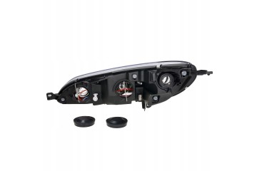 Peugeot 407 2004 Lamp Headlight Right Depo Height adjustment electric