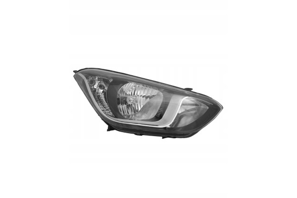 Headlight right TYC HYUNDAI I20 PB 07 12 12 14 40B2100E