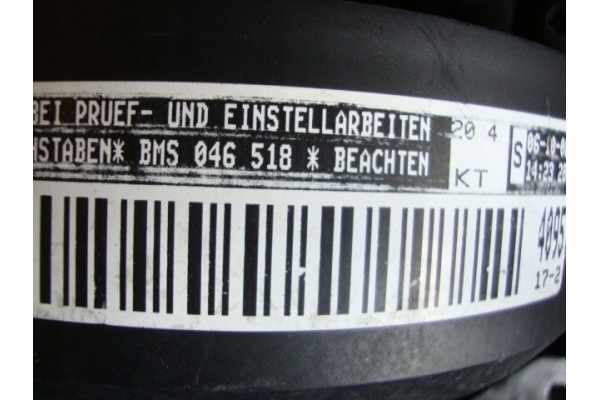 Engine Vw Polo IV Fabia II Ibiza III 1 4 TDI BMS 09r Catalog number of the part BMS