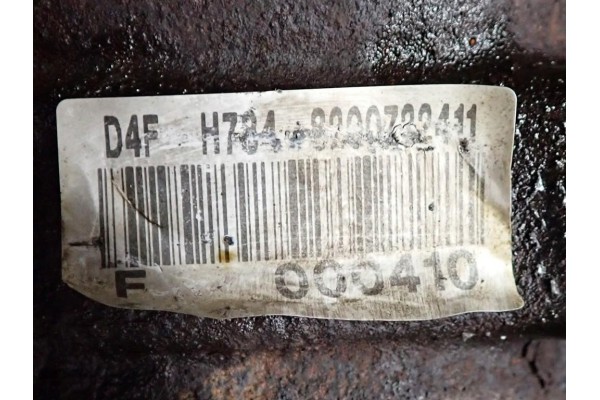 ENGINE D4FH784 RENAULT GRAND MODUS CLIO III 1 2 TCe 101KM 07R FV Quality of parts according to GVO O original with manufacturer 