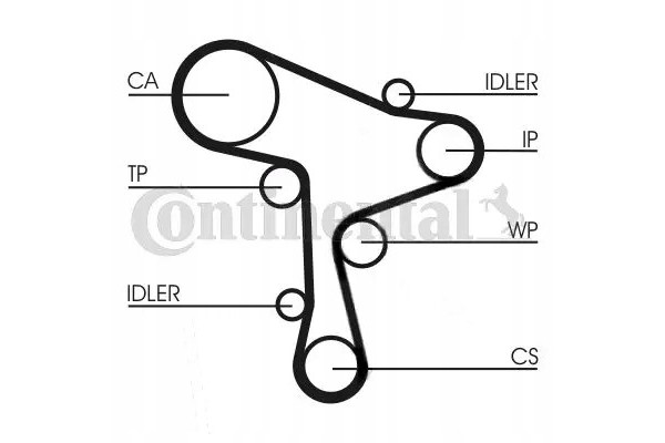 TIMING SET WATER PUMP CT1168WP3