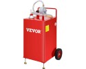 VEVOR FUEL TROLLEY 30 GALLONS PETROL TANK DIESEL ROTARY PUMP