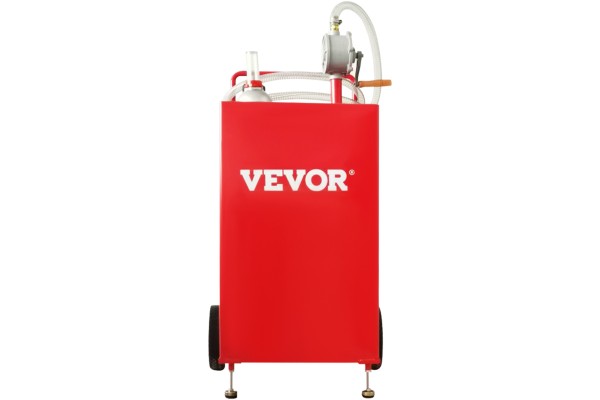 VEVOR FUEL TROLLEY 30 GALLONS PETROL TANK DIESEL ROTARY PUMP Catalog number of the part SYJYCHSGJL23