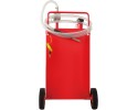 VEVOR FUEL TROLLEY 30 GALLONS PETROL TANK DIESEL ROTARY PUMP EAN GTIN 810087876180